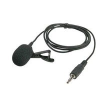 Califone LM-319 FG1 LG1 Electret Lapel Low Profile Microphone 1/8&quot; 3.5mm... - £23.67 GBP