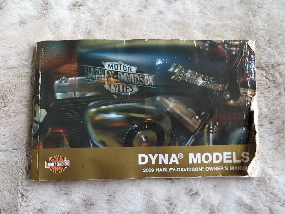 2009 Harley Davidson DYNA MODELS Owners Operators Owner Manual 2009 Complete - £25.75 GBP