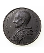 Vatican Ville Pape Léon XIII Médaille 38.5mm Large - $65.06 CAD