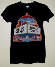 Styx Concert T Shirt Vintage 1981 Paradise Theatre Screen Stars Single S... - $199.99