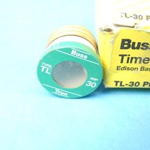 Bussmann TL-30 Edison base plug Fuse Class Plug Fuse 30 Amps 125 VAC Qty 1 - £2.33 GBP