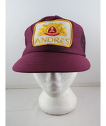 Vintage Canadian Patched Alcohol Hat - Andres - Adult Trucker Snapback  - $39.00