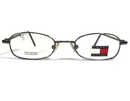 Tommy Hilfiger TH 2007 DKGUN Kids Eyeglasses Frames Black Grey Round 44-18-115 - $37.19