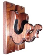 Walnut Wooden Gun Rack Hangers Antique Rifle Shotgun Sword French Wall D... - $931.04 MXN