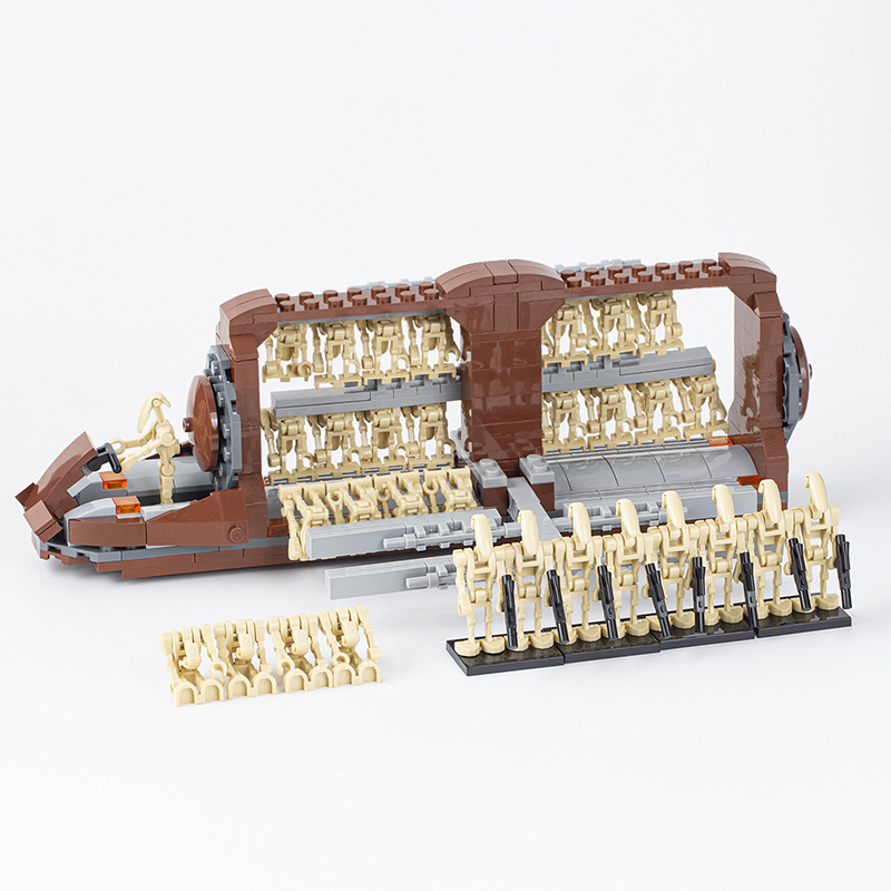 Star Wars Custom Droids Troop Carrier (283 Pieces)Minifigure Sets