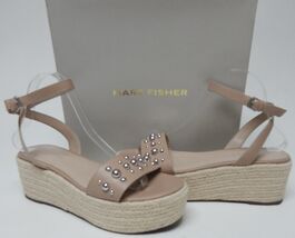 Marc Fisher Joyce Sz 8.5 M Women&#39;s Espadrille Strappy Platform Sandal Li... - $31.84 CAD