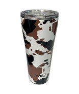 Swig Life Tumbler 32oz Stainless Steel Double Wall Cow Print Insulated C... - $25.73