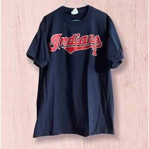 Vintage MLB Cleveland Indians T-Shirt #2 Einar Diaz (2001)- Size M - £17.09 GBP