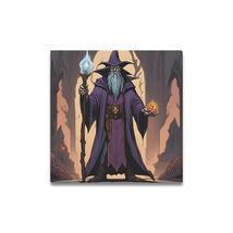 Ready To Hang 16 X 16 Canvas Wall Art Evil Wizard Digi Multi-Style Home Decor  - £31.46 GBP