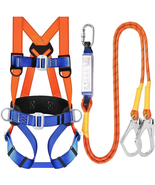Safety Harness Fall Protection Kit: Full Body Roofing Harnesses with Sho... - $790.57 MXN