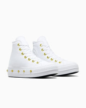Converse Chuck Taylor AS Platform Star Studded Shoe, A06787C Multi Sizes White/G - £80.38 GBP
