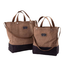 TOTE BAGS BAREBONES CANVAS DESIGNER BEACH WORK SHOPPER LARGE 26L &amp; MARKE... - £79.18 GBP