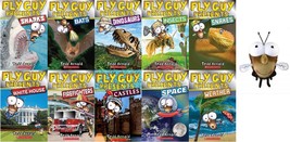 Fly Guy Presents Non Fiction Series By Tedd Arnold 1-10 With Fly Guy Plush Toy - £44.13 GBP