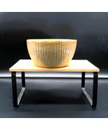 VTG Zanesville Stoneware Pottery #4406 Hand Thrown Bowl Planter Ribbed - $464.90 MXN