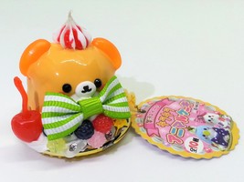 AMUSE Luxury Sweets Animal Cake Bag Charm / Keychain - 2000s From Japan - £11.73 GBP
