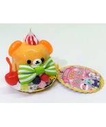 AMUSE Luxury Sweets Animal Cake Bag Charm / Keychain - 2000s From Japan - £10.92 GBP