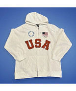 NWOT Looney Tunes Team USA Paris 2024 Olympics Full Zip Hoodie Men&#39;s Siz... - $29.99