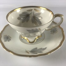 Edelstein Bavaria Coronado Footed Tea Coffee 2.75&quot; Cup And 3.5&quot; Saucer Plate - £9.27 GBP