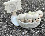 Precious Moments Figurine 528064 MIB Sugar Town - Free Christmas Puppies - £9.90 GBP