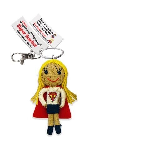 Kamibashi Super Teacher Girl The Original String Doll Gang Keychain Clip - $16.82 Kamibashi Super Teacher Girl The Original String Doll Gang Keychain Clip - $16.82
