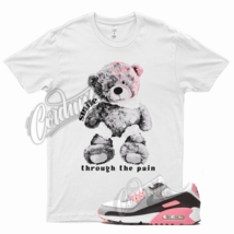 White SMILE T Shirt for N Air Max 90 Rose Pink Grey Wolf Cool Hare Bugs 18 - £20.16 GBP+