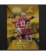 Brock Purdy autograph signed 2022 Gold Limited Edition rookie card#13 49ers - $119.99