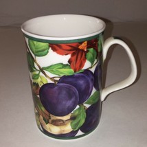 Fruit Tapestry by ROYAL DOULTON Plum Coffee Tea 4 inch Mug Cup - £7.05 GBP