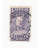 Belgisch Kongo, 10 F, 1928, 50. Jahrestag Der Entdeckungen Im Kongo Von ... - $8.41