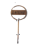 Place And Time Parsley Garden Decoration Stake 3&quot; x 1&quot; x 7.2&quot;-Brand New-... - €21,29 EUR