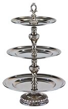 TIERED TRAY 3 TIERED CATERING TRAY COMMERCIAL OR HOME USE DESSERT APPETI... - $364.32