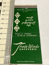 Matchbook Cover  Trade Wind’s Cafeteria  6 Locations  gmg. Unstruck - $12.38