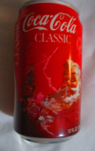 Coca Cola Classic 1986 Edition Santa Christmas Can  Full Top Dented - £1.19 GBP