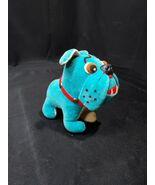 Vintage Dakin DREAM PETS Teal Aqua English Bulldog Plush Animal Toy - €12,34 EUR