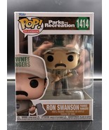 Funko Parks And Recreation S4 POP Ron Swanson Vinyl Figure NOS NRFP - $368.14 MXN