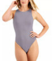 Body De Moda Alfani Con Cuello Alto Y Tanga Color Gris Tormenta Talla XL... - €11,14 EUR