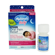 Hylands Baby Natural Nighttime Oral Pain Relief, 125 Tablets - $14.09