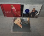 Lot of 3 Elaine Paige CDs: Sweet Memories, And Friends, Centre Stage - £16.69 GBP