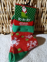 Ho Ho Ho Size 6-8 Christmas Socks - £10.07 GBP