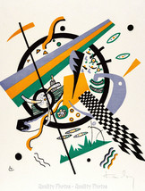 Small Worlds IV 8.5x11&quot; Photo Print Wassily Kandinsky Abstract Painting Artwork - £6.27 GBP