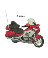Honda Goldwing 1800 motorcycle filled embroidery design pattern Digital ... - $8.13 CAD