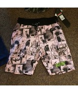 NWT Boys Seven Souls Pink Comic Shorts Anime Drawstring sz- L 14 - 16 MSRP - $23.79