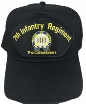 US Army 7th Infantry Regiment HAT - Black - Veteran Owned Business - £13.66 GBP