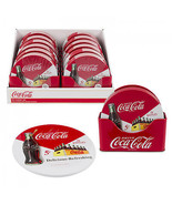 Coca-Cola Retro Design Coaster 6-Piece Set w/ Holder White - $14.98