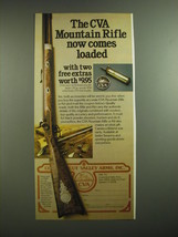 1978 Connecticut Valley Arms CVA Mountain Rifle Advertisement - £14.50 GBP