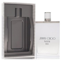 Jimmy Choo Ice by Jimmy Choo Eau De Toilette Spray 6.7 oz (Men) - £68.98 GBP