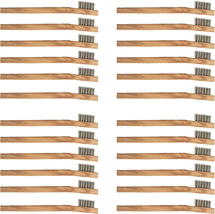 24 Pack Stainless Steel Wire Brush Tooth Brushesâ€¦ - $44.57
