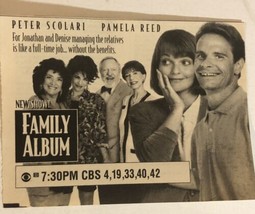 Family Album Movie Print Ad Peter Scolari Pamela Reed TPA5 - £4.64 GBP