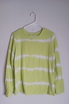 Denim &amp; Co. Tie-Dye French Terry Long-Sleeve Sweatshirt Women&#39;s Size XS ... - $184.94 MXN