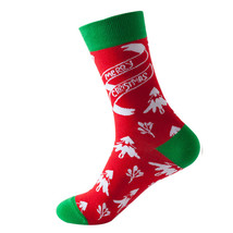 Christmas Tree Pattern Cozy Socks (One Size) - $10.99