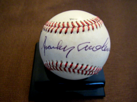 SPARKY ANDERSON REDS TIGERS HOF MGR SIGNED AUTO MINOR&#39;S GAME USED BASEBA... - £150.26 GBP